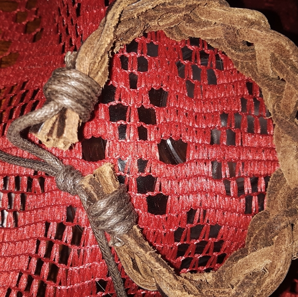 Handmade braided leather bracelet - Picture 3 of 4